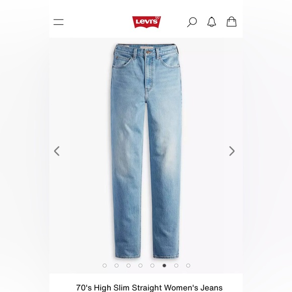 Levi's Denim - Levi's High Rise Straight Leg Women’s Jeans